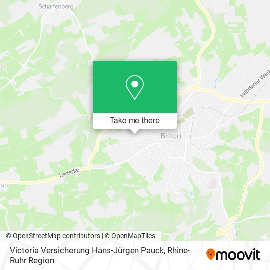 Карта Victoria Versicherung Hans-Jürgen Pauck