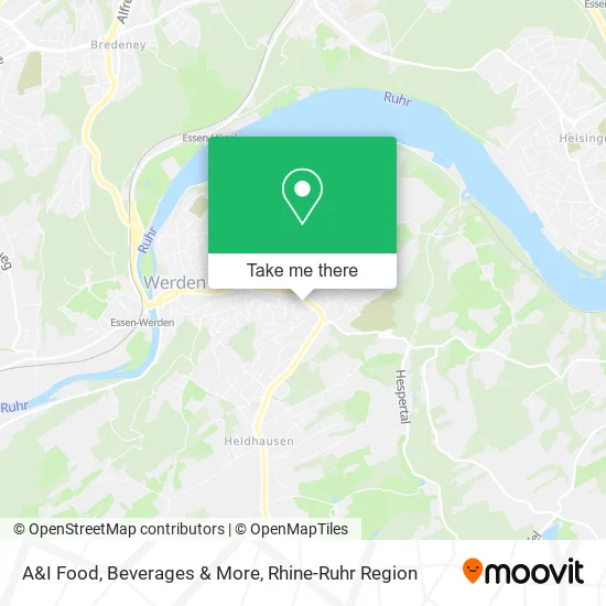 A&I Food, Beverages & More map