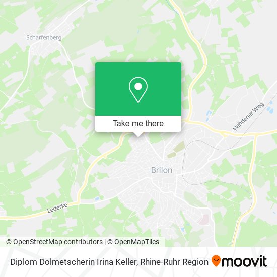 Diplom Dolmetscherin Irina Keller map