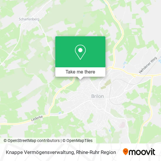 Карта Knappe Vermögensverwaltung