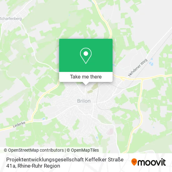 Карта Projektentwicklungsgesellschaft Keffelker Straße 41a