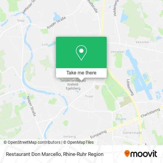 Карта Restaurant Don Marcello