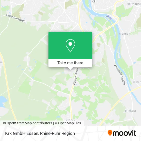 Карта Krk GmbH Essen