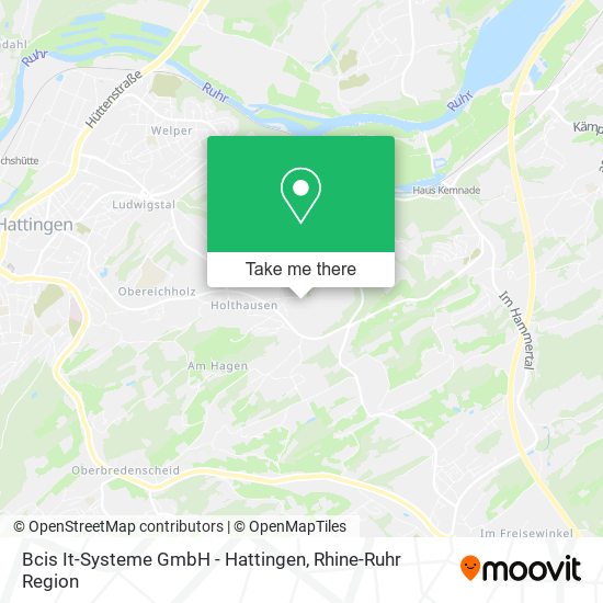 Bcis It-Systeme GmbH - Hattingen map