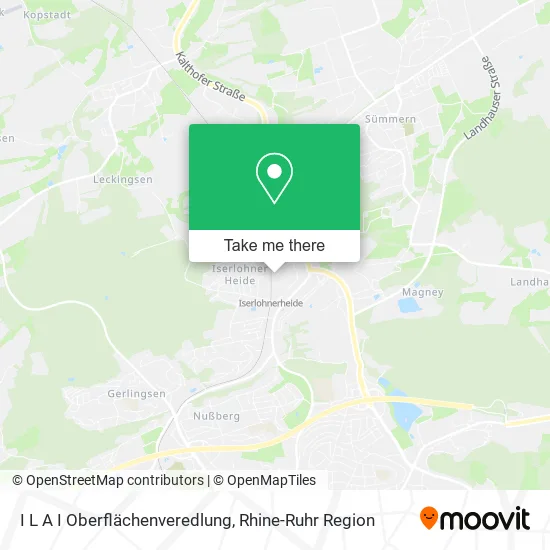 Карта I L A I Oberflächenveredlung