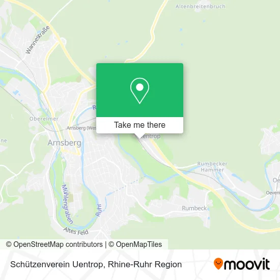 Карта Schützenverein Uentrop