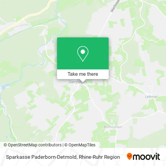 Карта Sparkasse Paderborn-Detmold