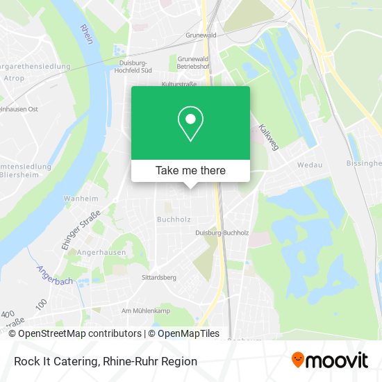 Rock It Catering map