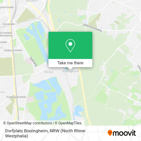 Dorfplatz Bissingheim map