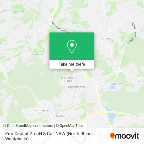 Zmr Capital GmbH & Co. map