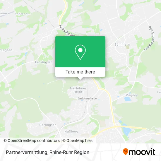 Карта Partnervermittlung