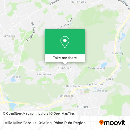 Карта Villa Miez Cordula Knieling