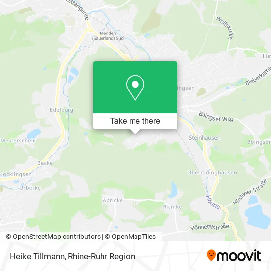 Карта Heike Tillmann