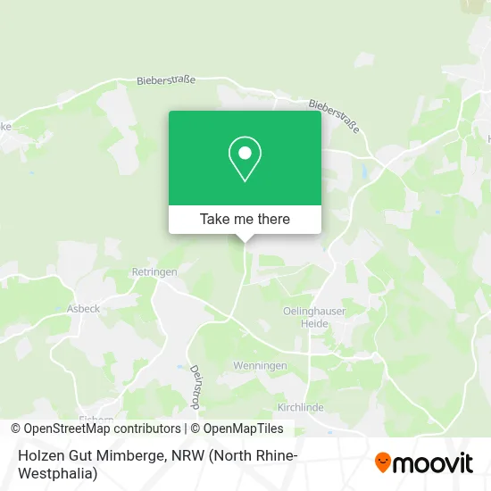 Holzen Gut Mimberge map