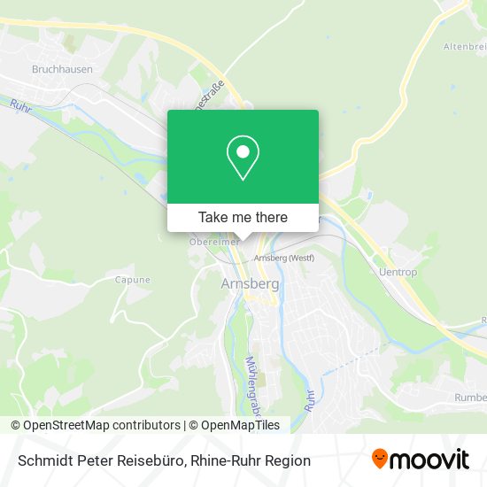 Schmidt Peter Reisebüro map