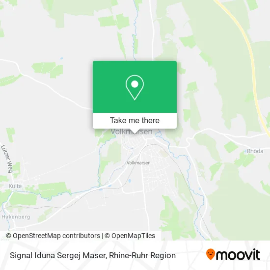 Карта Signal Iduna Sergej Maser