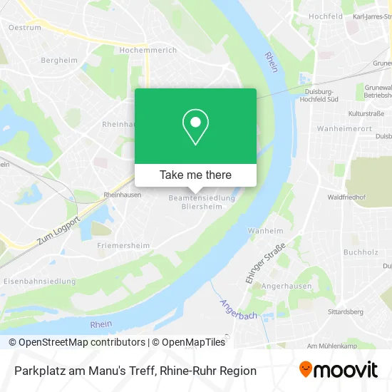 Карта Parkplatz am Manu's Treff