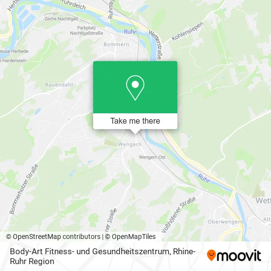 Body-Art Fitness- und Gesundheitszentrum map