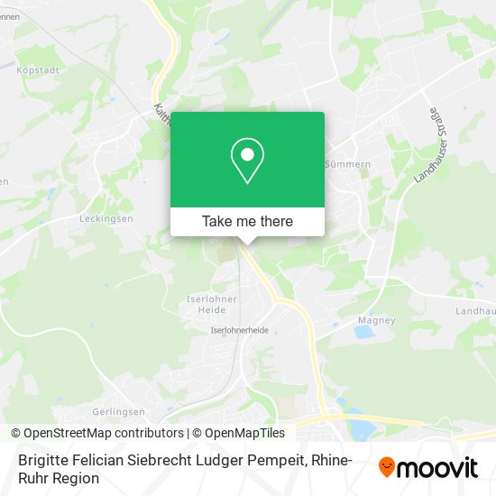 Brigitte Felician Siebrecht Ludger Pempeit map