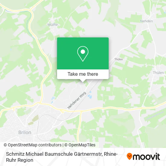 Карта Schmitz Michael Baumschule Gärtnermstr