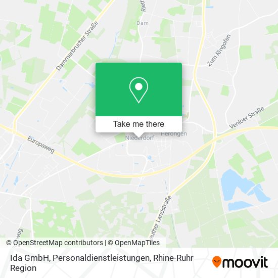Карта Ida GmbH, Personaldienstleistungen