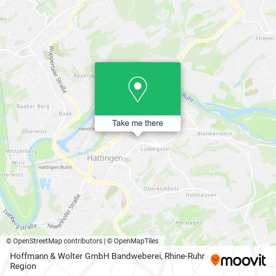 Карта Hoffmann & Wolter GmbH Bandweberei
