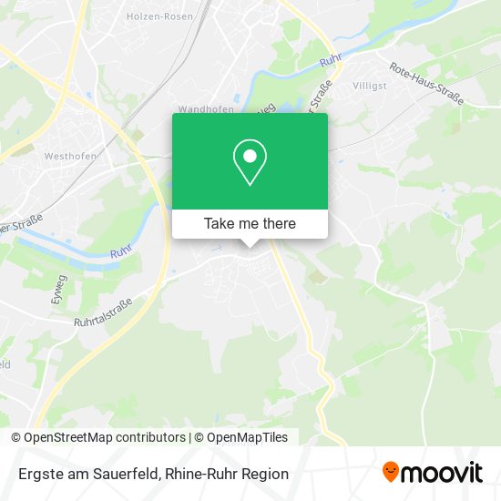 Карта Ergste am Sauerfeld
