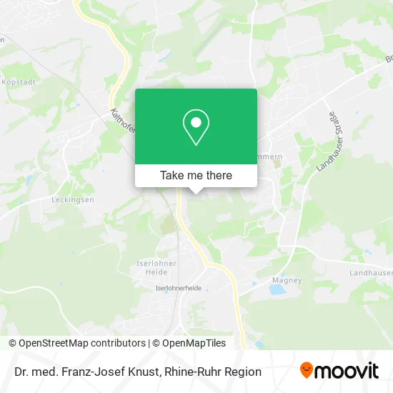 Карта Dr. med. Franz-Josef Knust