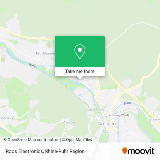 Roos Electronics map