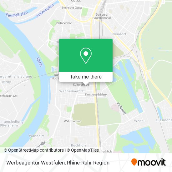 Карта Werbeagentur Westfalen