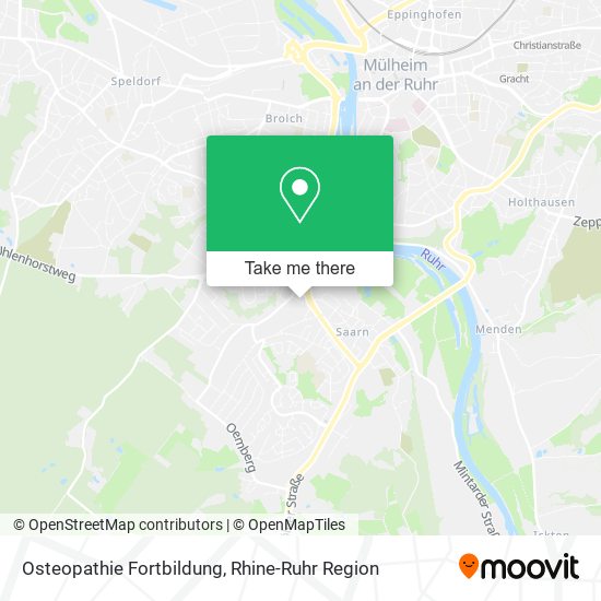 Osteopathie Fortbildung map