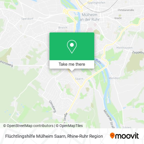 Flüchtlingshilfe Mülheim Saarn map
