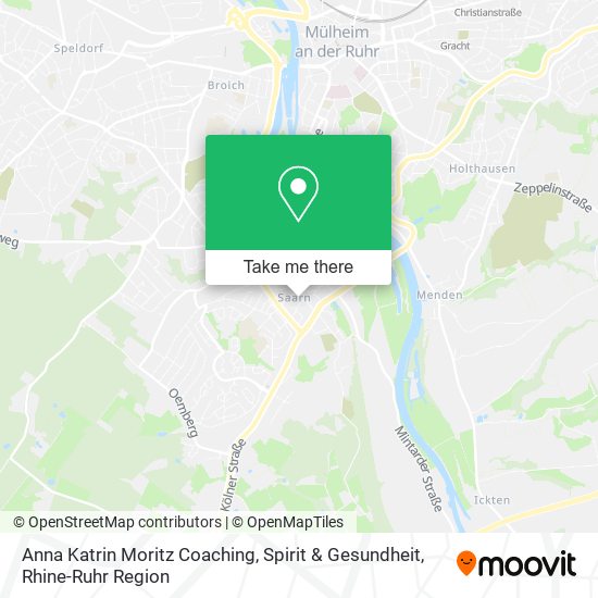Anna Katrin Moritz Coaching, Spirit & Gesundheit map