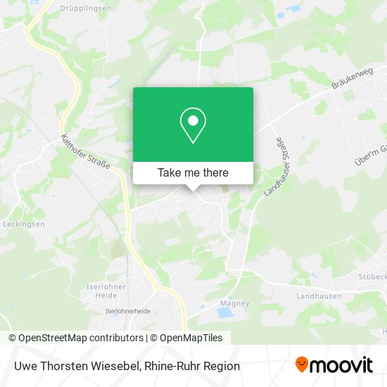 Uwe Thorsten Wiesebel map