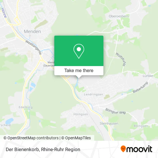 Карта Der Bienenkorb