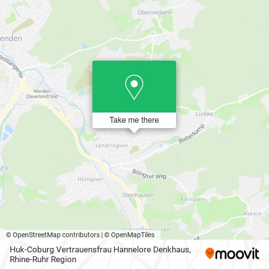 Huk-Coburg Vertrauensfrau Hannelore Denkhaus map