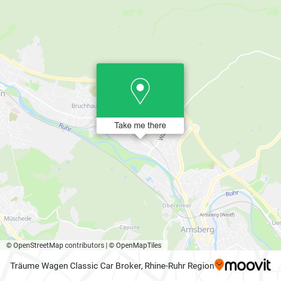 Träume Wagen Classic Car Broker map