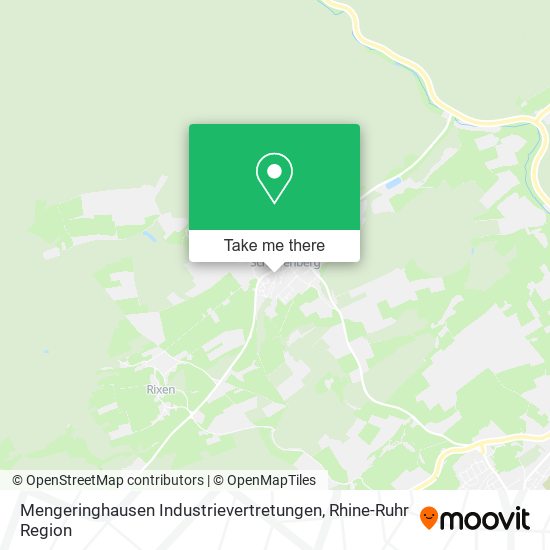 Mengeringhausen Industrievertretungen map