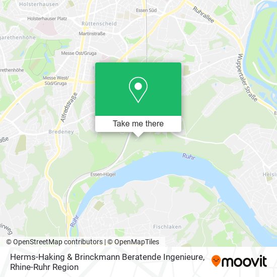 Herms-Haking & Brinckmann Beratende Ingenieure map