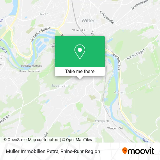Карта Müller Immobilien Petra