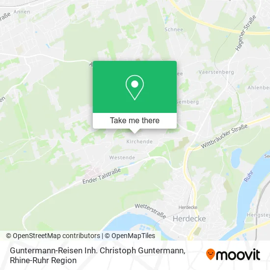 Карта Guntermann-Reisen Inh. Christoph Guntermann