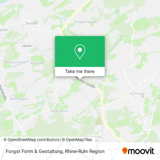 Карта Forgst Form & Gestaltung