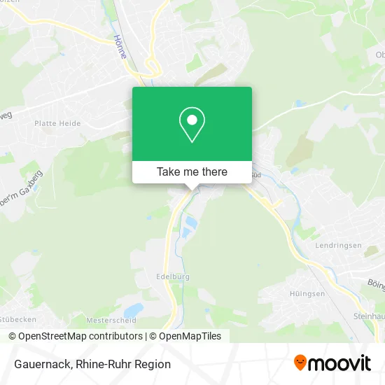 Карта Gauernack