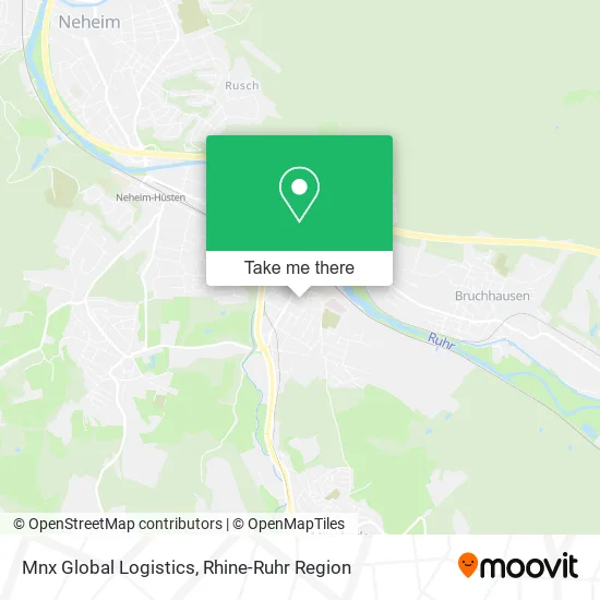 Карта Mnx Global Logistics