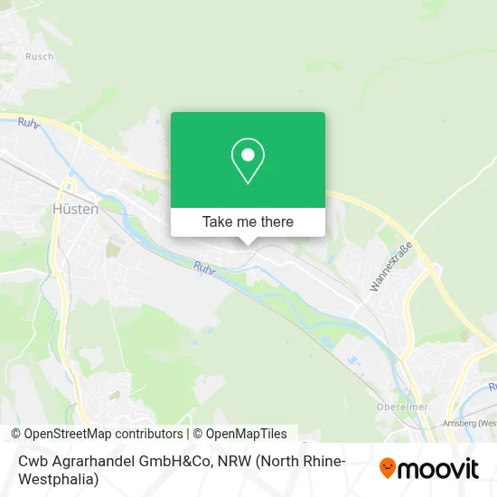 Cwb Agrarhandel GmbH&Co map