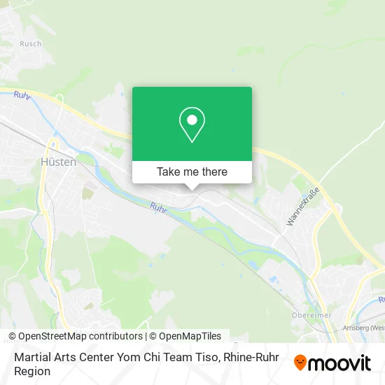 Карта Martial Arts Center Yom Chi Team Tiso