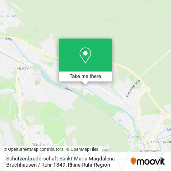 Schützenbruderschaft Sankt Maria Magdalena Bruchhausen / Ruhr 1849 map