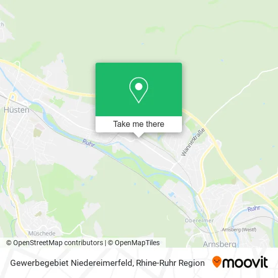 Карта Gewerbegebiet Niedereimerfeld