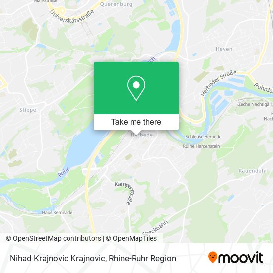 Nihad Krajnovic Krajnovic map