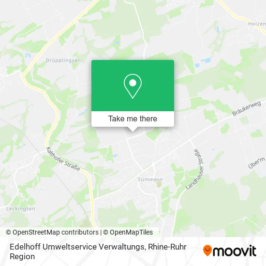 Карта Edelhoff Umweltservice Verwaltungs
